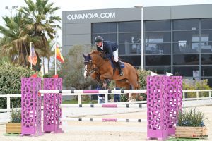 Oliva, Spain - 2022 April 10: Gold tour 1m40 during CSI Mediterranean Equestrian Spring Tour 4 (photo: 1clicphoto)