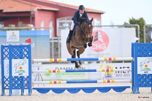 Oliva, Spain - 2022 April 10: Gold tour 1m30 during CSI Mediterranean Equestrian Spring Tour 4 (photo: 1clicphoto)